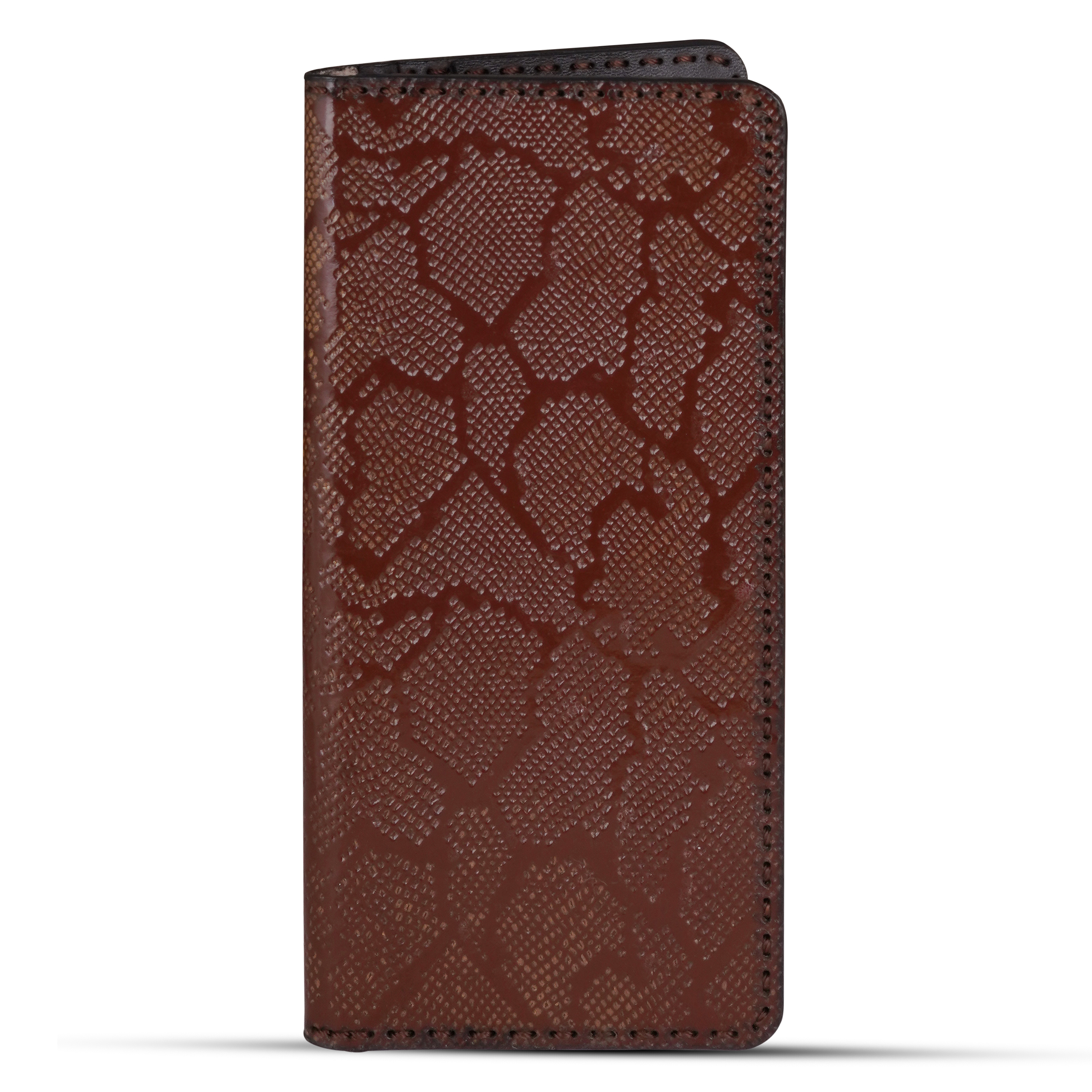 Snake Print Long Wallet - Mens / Ladies